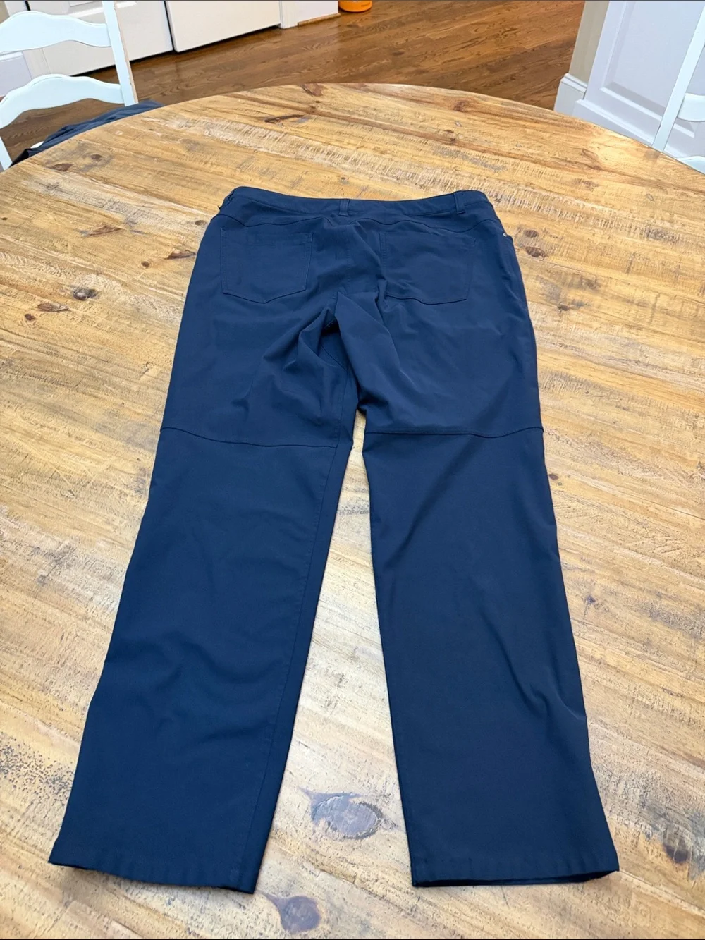 lululemon athletica Men's Dark Blue Straight-Leg Performance Pants